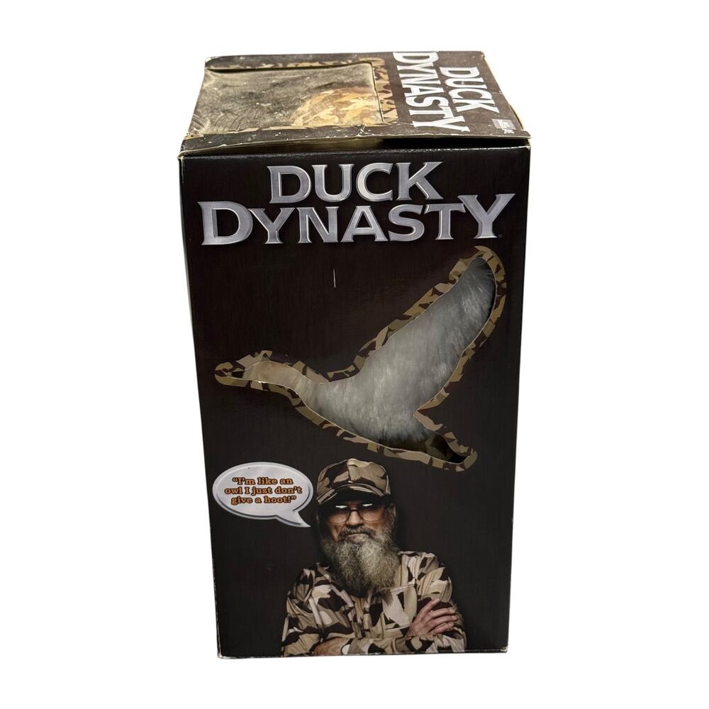 Duck Dynasty Si Robertson Talking Glowing Beard Plush 2013 in Box - Picture 4 of 7